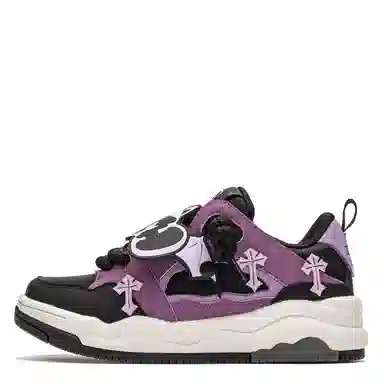 youthloser Little Bat Low Top Sneakers Purple