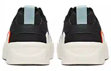 Anta Low Top Sneakers Black White Green