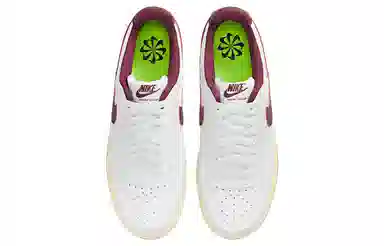 Nike Court Vision Low White Red Gold
