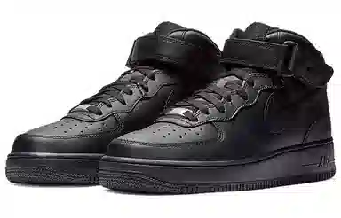 Nike Air Force 1 Mid Black 2016