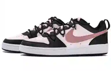 Nike Court Borough Low GS White Pink Black