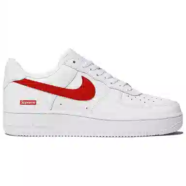 Supreme x Nike Air Force 1 White Red