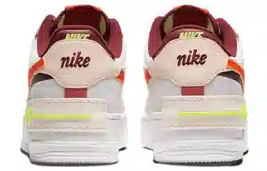 Nike Air Force 1 Low Shadow White Orange Pink