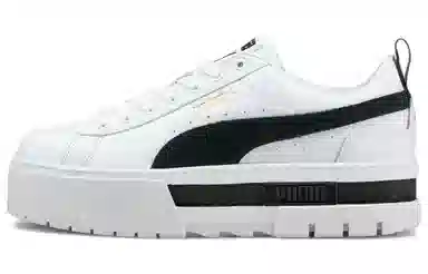 PUMA Mayze White Black