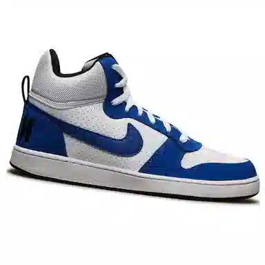 Nike Court Borough Mid White Blue