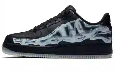Nike Air Force 1 Skeleton Black