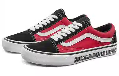 BAKER x Vans Old Skool Pro Black Red