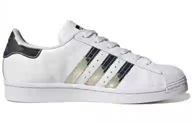 adidas Superstar White Silver