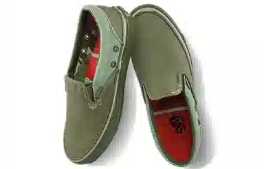 Nigel Cabourn x Vans slip-on Vault OG LX