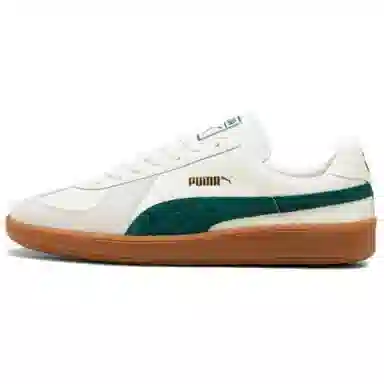 PUMA Army Trainer White Green