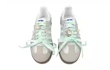 adidas Samba OG Grey Silver Green