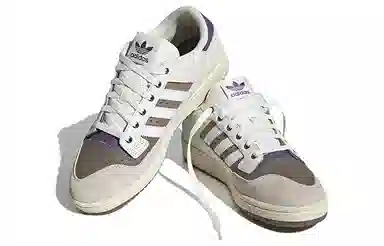 adidas Centennial 85 Low White Purple Grey