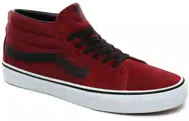 Vans SK8 Mid Black Red