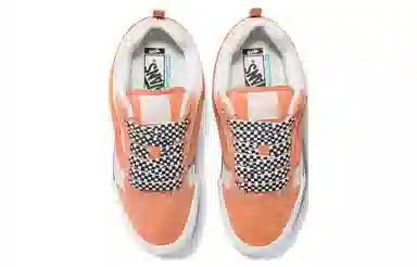 Vans Knu Skool White Orange