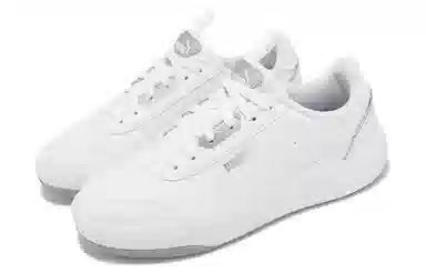 PUMA Tori Pop-Up Metallics White Silver