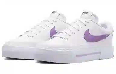 Nike Court Legacy White Purple