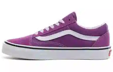 Vans Old Skool White Purple