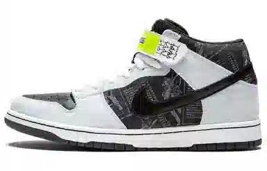 Nike SB Dunk Mid Premium White Black