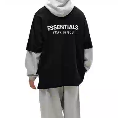 Fear of God Essentials FW24 Holiday Core T-Shirt Meteorite Black