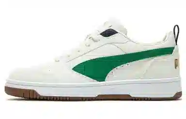PUMA Rebound V6 Low White Green