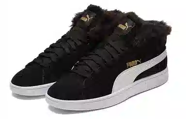 PUMA Smash V2 Mid Black