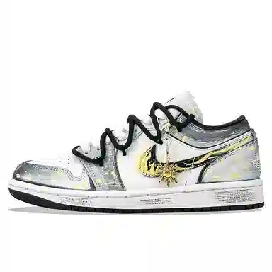 Jordan Air Jordan 1 Low Graffiti Gold