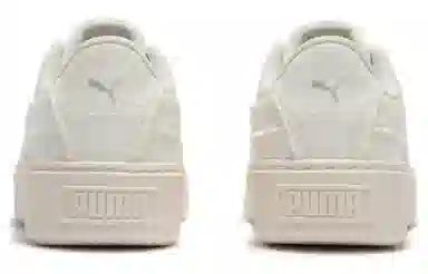 PUMA Basket Platform Fringe Beige