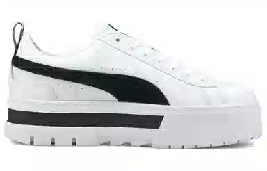 PUMA Mayze White Black