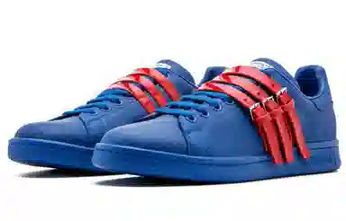 RAF SIMONS x adidas Stan Smith Blue Red