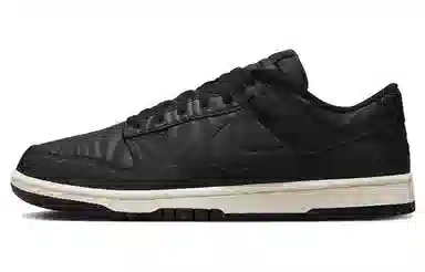 Nike Dunk Low Black Canvas
