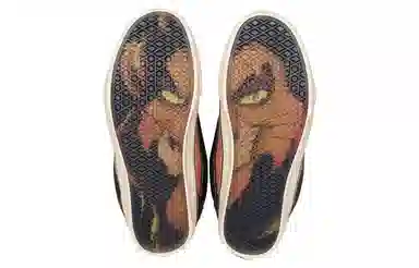 Disney x Vans Knu Skool Black Orange