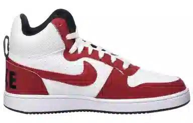Nike Court Borough Mid Red White