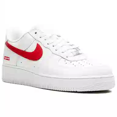 Supreme x Nike Air Force 1 White Red