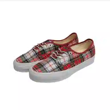 Vans Authentic Premium Red White