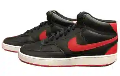 Nike Court Vision Mid Black Red