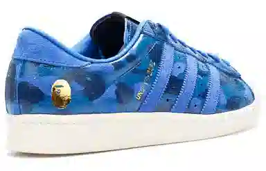 A BATHING APE x adidas Superstar 80s Blue Camo