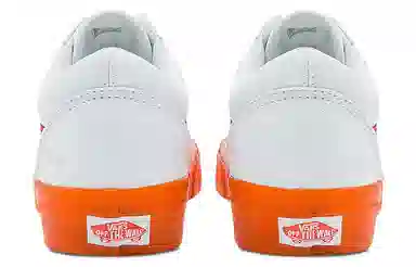 Vans Old Skool White Orange