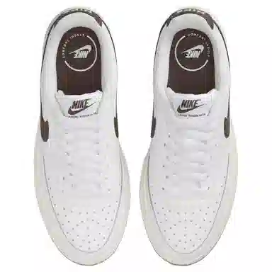 Nike Court Vision Alta LTR White Brown