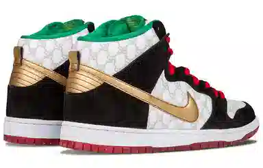Nike Dunk SB High Black White Red