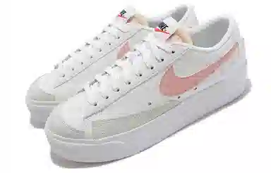 Nike Blazer Low Platform White