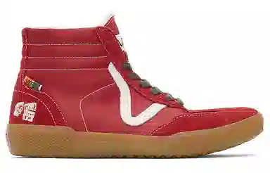 Taka Hayashi x Vans Vault High Top Red