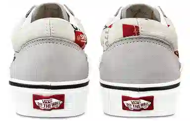 Vans Old Skool Grey White Red