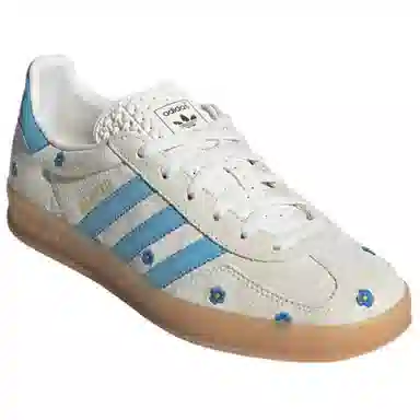adidas Gazelle Indoor Floral Beige Light Blue