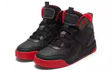 PUMA Backcourt Mid Black Red