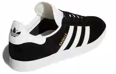 adidas Gazelle Black White Gold