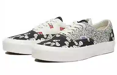 Vans Era Black Skull