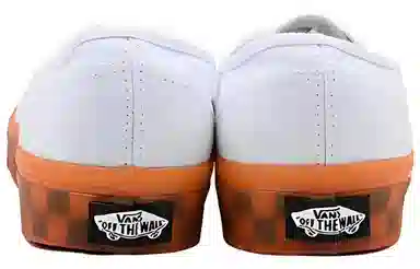 Vans Authentic White Orange