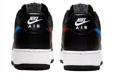 Nike Air Force 1 Low Black Red Blue