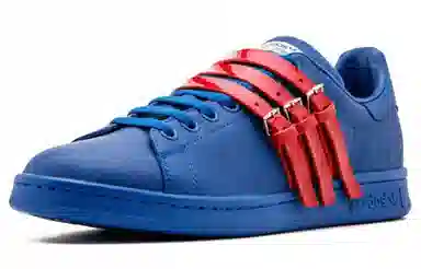 RAF SIMONS x adidas Stan Smith Blue Red
