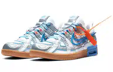 OFF-WHITE x Nike Rubber Dunk Air University Blue
